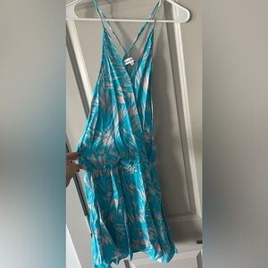 Karina Grimaldi blue/pink beach summer dress